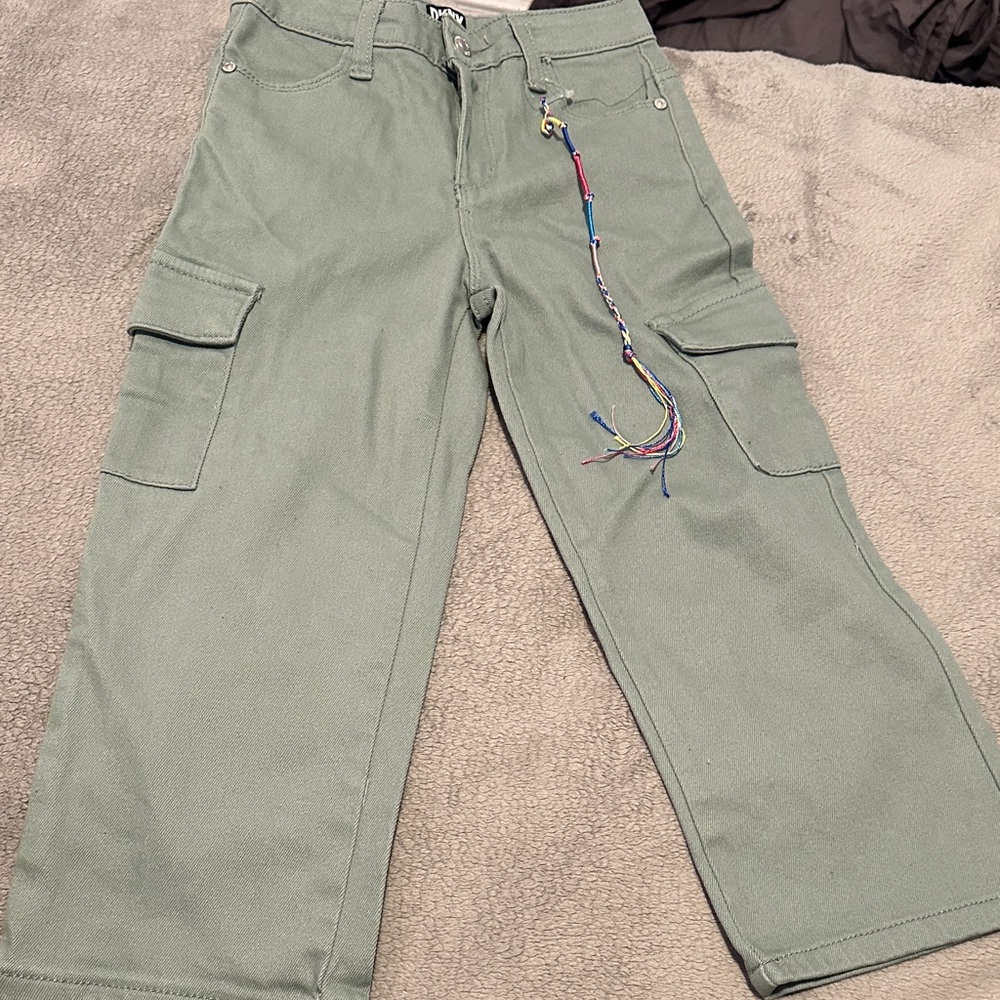 DKNY Kids Olive Cargo Pants